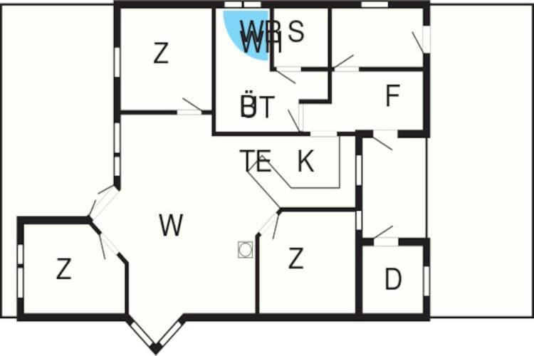 6 Person Holiday Home In Ansager Exteriör bild